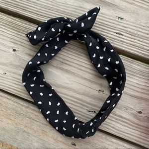 Retro Black & White Headband